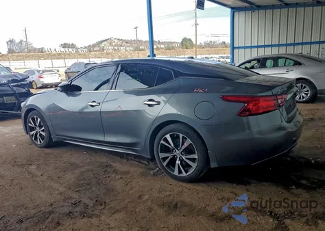 2017 Nissan Maxima 3.5S из США, поврежденный, VIN 1N4AA6AP2HC418317